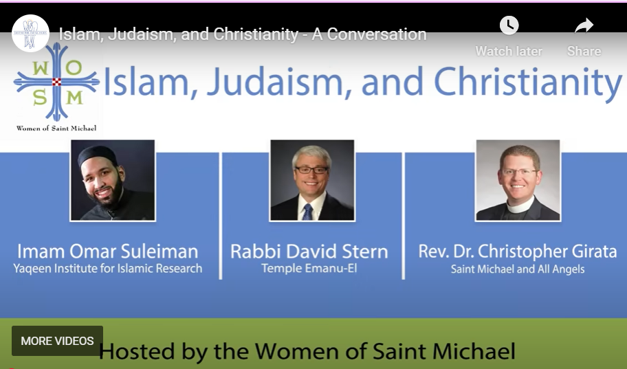 Islam, Judaism, and Christianity - A Conversation